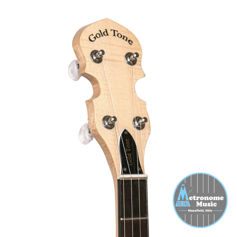 Gold Tone CC-100RW: Cripple Creek Resonator 5-String Banjo, Wide Neck w/Gig Bag - Metronome Music Inc.