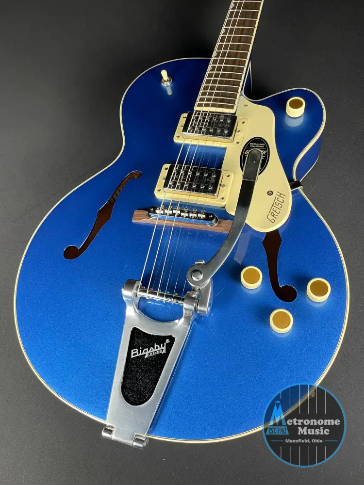 Gretsch G2420T Streamliner Hollow Body with Bigsby - Fairlane Blue - Metronome Music Inc.