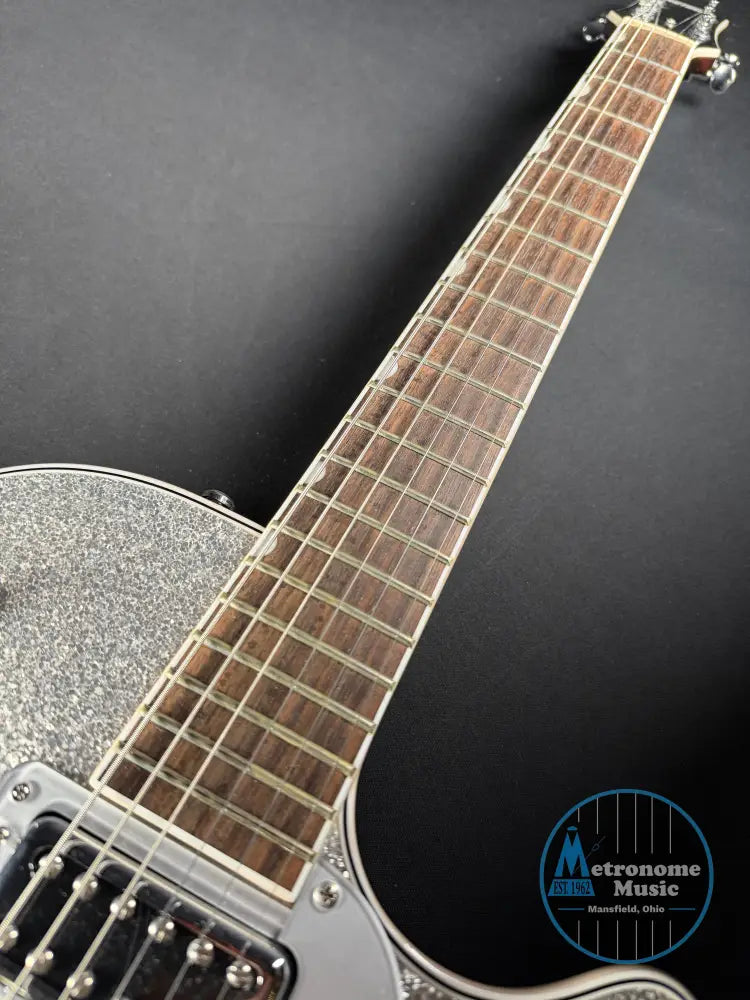 Gretsch G5230T Electromatic Sparkle Jet FT w/HSC  - Silver Sparkle (Used) - Metronome Music Inc.