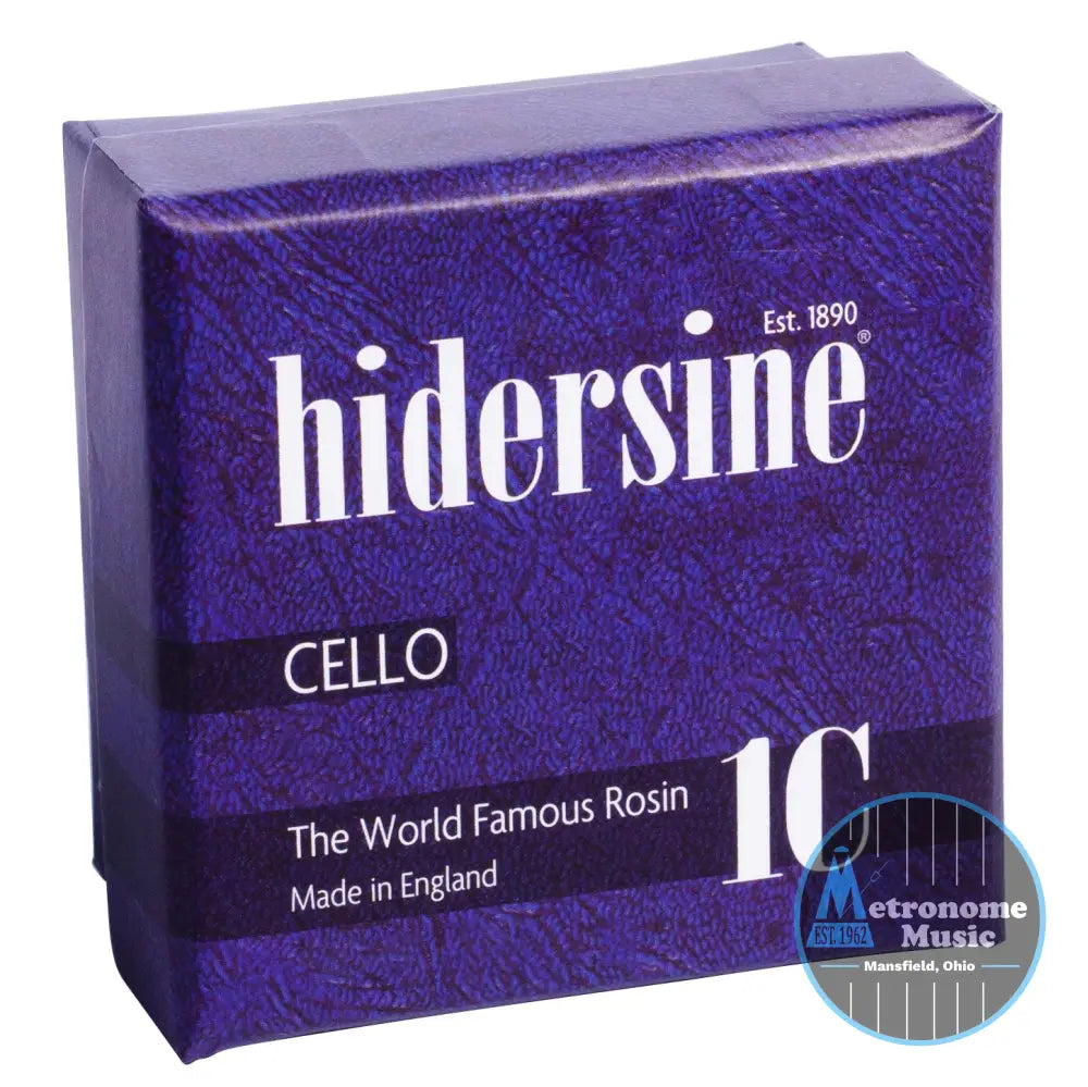 Hidersine Cello Rosin, Light- Large - Metronome Music Inc.