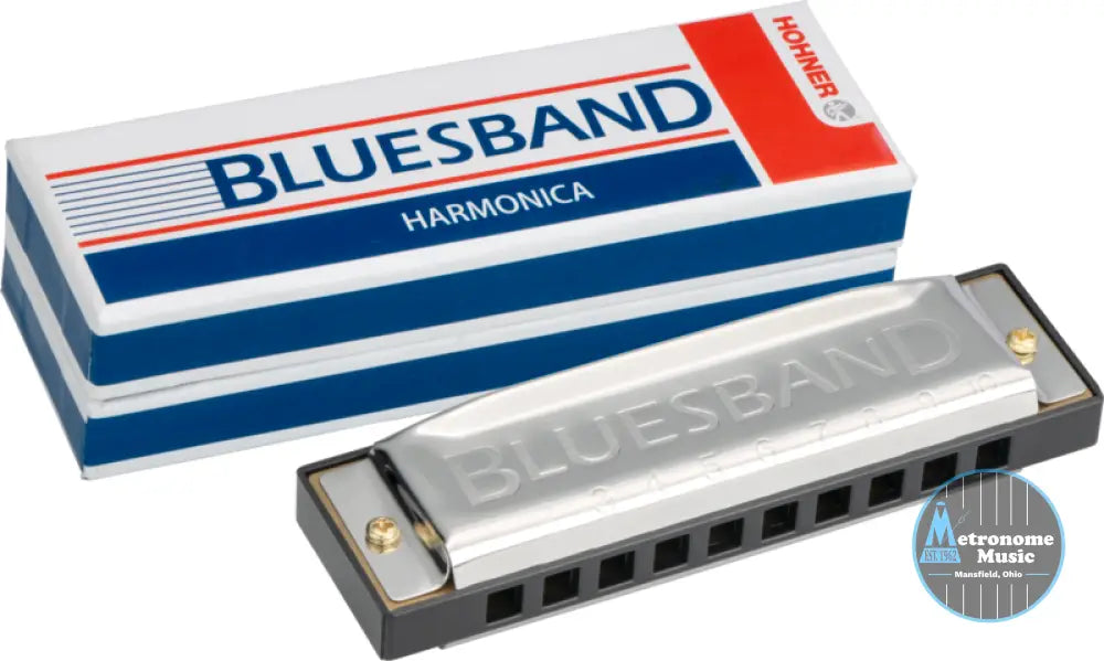 Hohner Blues Band Harmonica (key of C) - Metronome Music Inc.