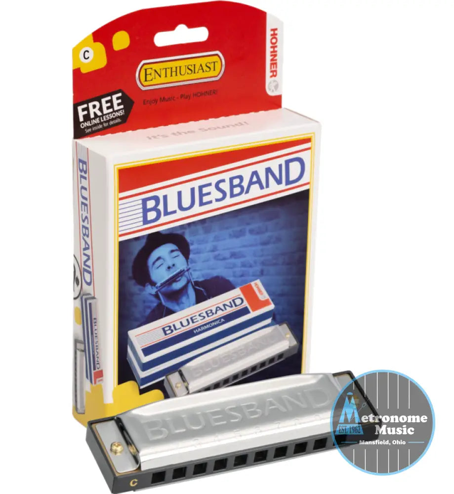 Hohner Blues Band Harmonica (key of C) - Metronome Music Inc.