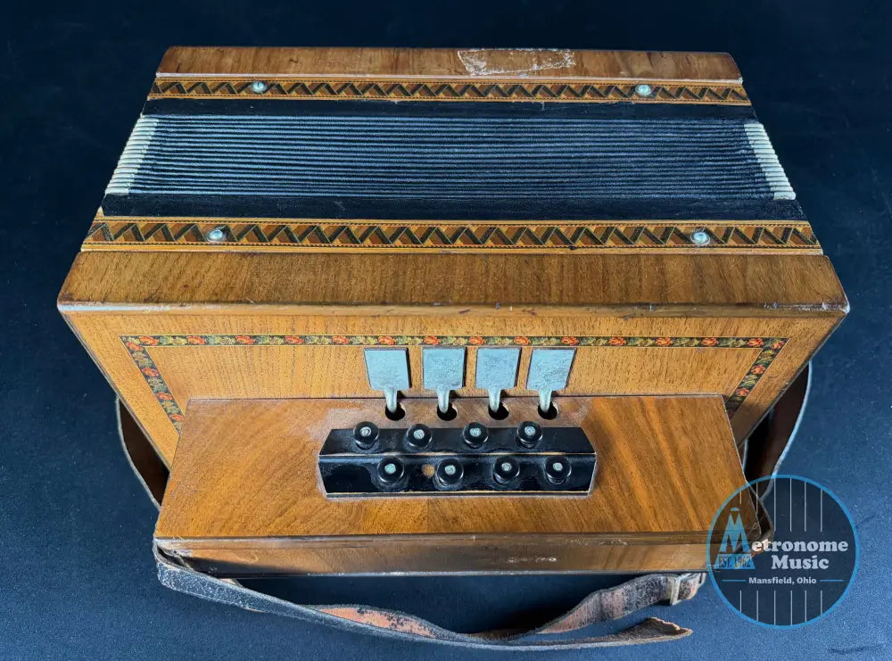 Hohner Button Box Accordion Germany, Unknown Model (1920s) - Metronome Music Inc.