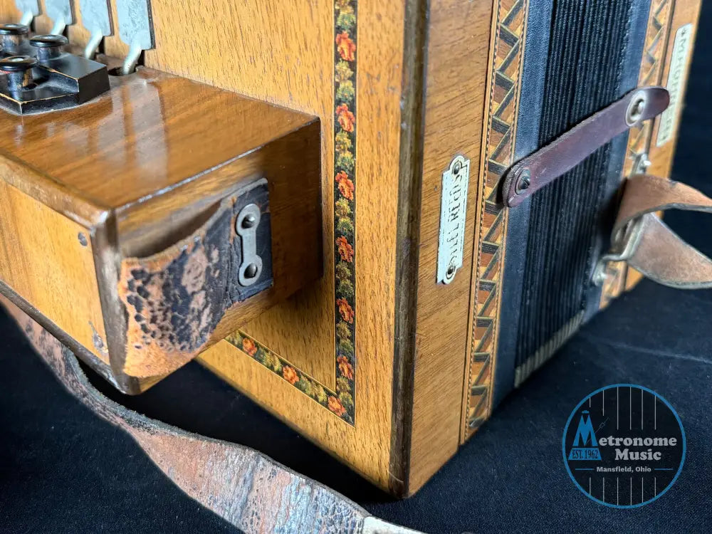 Hohner Button Box Accordion Germany, Unknown Model (1920s) - Metronome Music Inc.