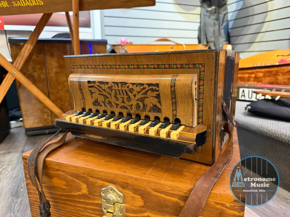 Hohner Button Box Accordion Germany, Unknown Model (1920s) - Metronome Music Inc.