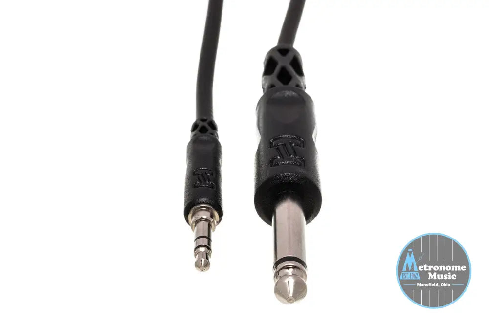 HOSA CMP-110 10' Mono Interconnect, 1/4 In TS To 3.5 Mm TRS - Metronome Music Inc.