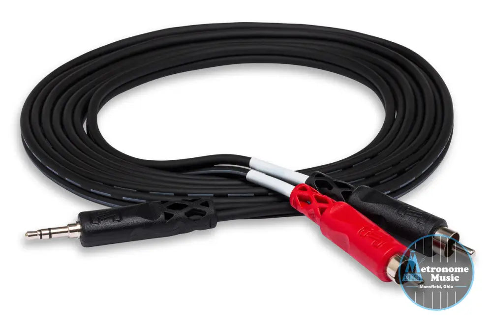 HOSA CMR-210 10' Stereo Breakout, 3.5 Mm TRS To Dual RCA - Metronome Music Inc.