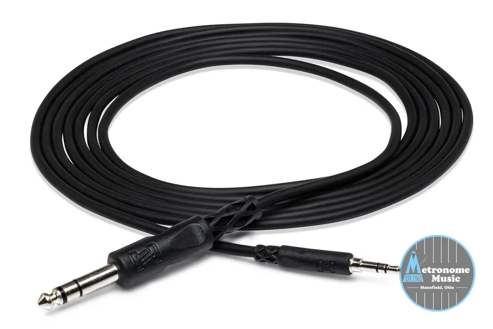 HOSA CMS-110 10' Stereo Interconnect, 3.5 Mm TRS To 1/4 In TRS - Metronome Music Inc.