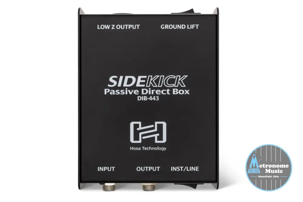 HOSA DIB-443 Sidekick Passive DI Box - Metronome Music Inc.