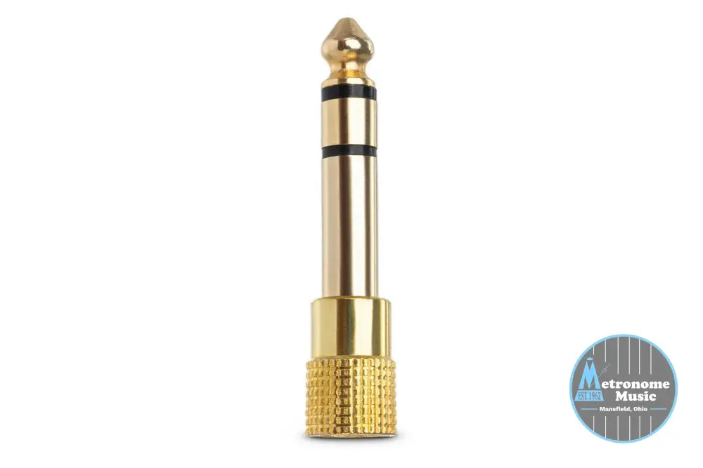 HOSA GHP-105 Headphone Adaptor, 3.5 Mm TRS To 1/4 In TRS - Metronome Music Inc.