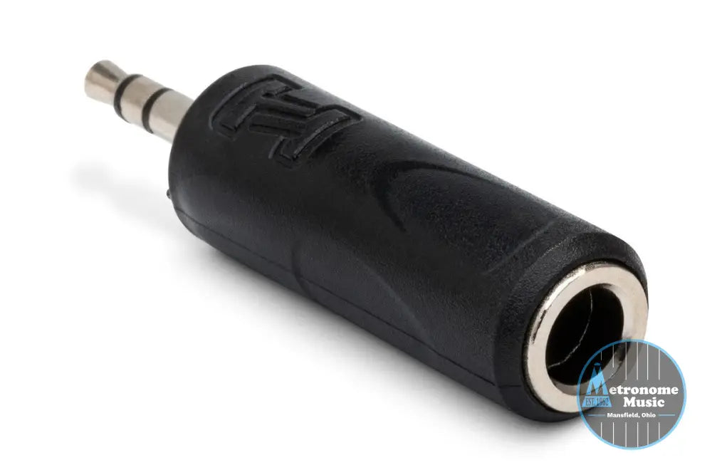 HOSA GMP-112 Adaptor, 1/4 In TRS To 3.5 Mm TRS - Metronome Music Inc.