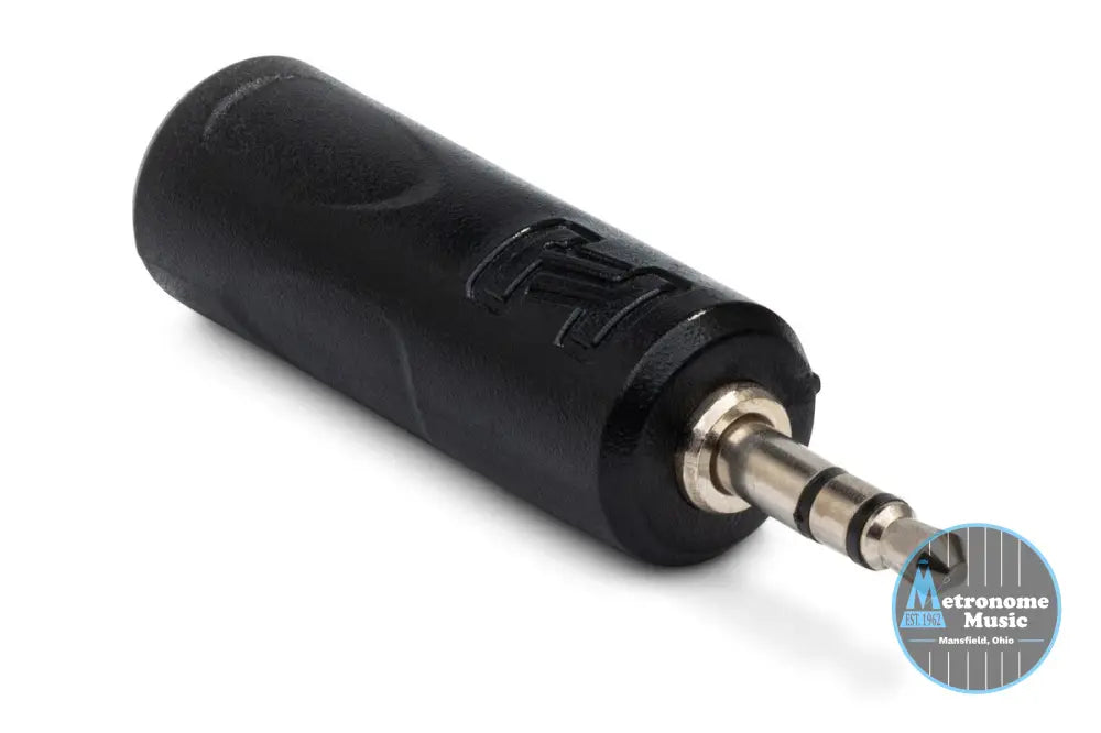 HOSA GMP-112 Adaptor, 1/4 In TRS To 3.5 Mm TRS - Metronome Music Inc.