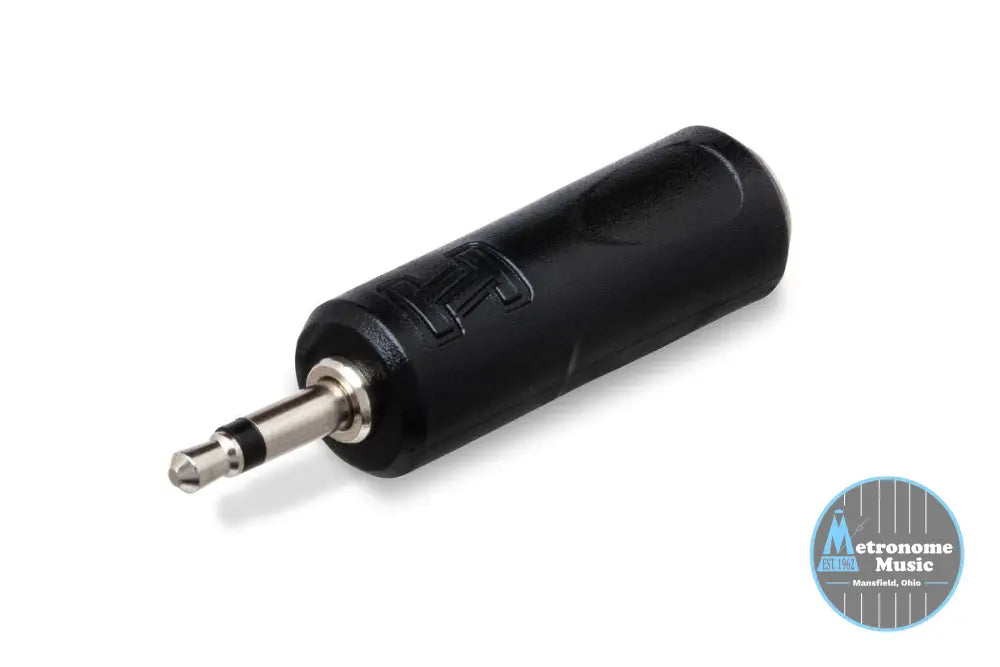 HOSA GMP-113 Adaptor, 1/4 In TS To 3.5 Mm TS - Metronome Music Inc.