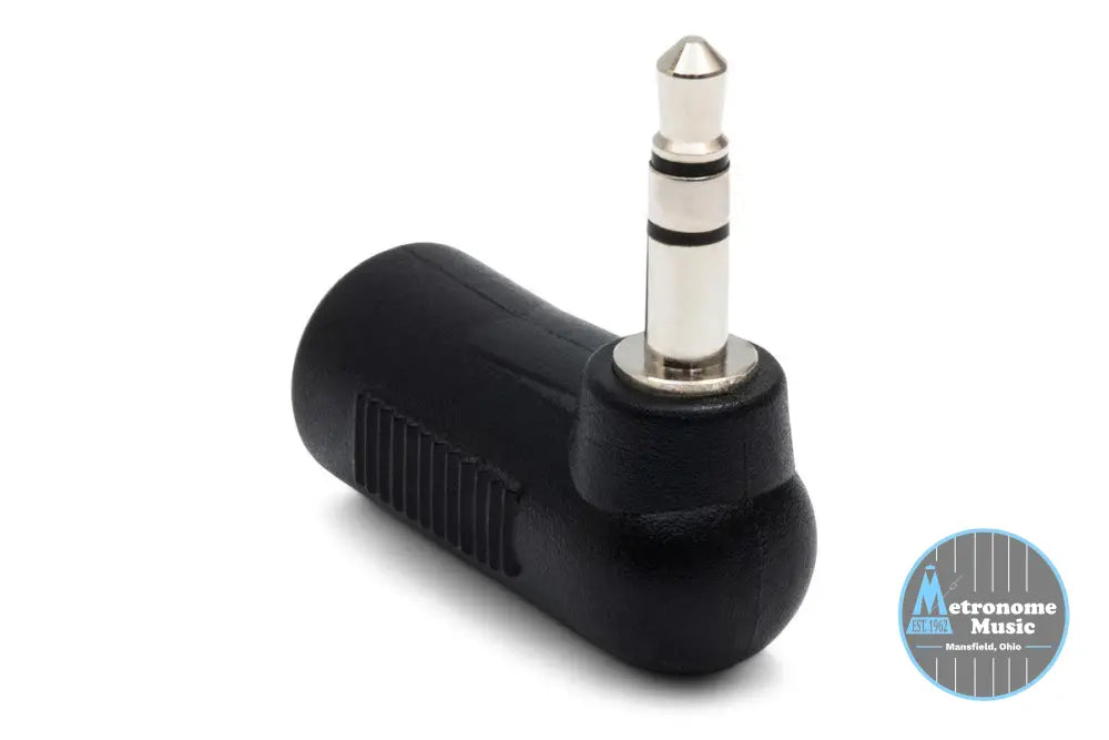 HOSA GMP-272 Right-Angle Adaptor, 3.5 Mm TRS To Same - Metronome Music Inc.