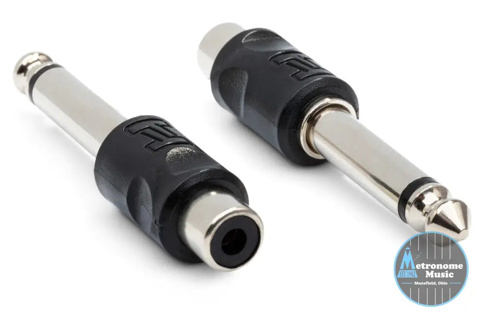 HOSA GPR-101 Adaptors, RCA To 1/4 In TS - Metronome Music Inc.