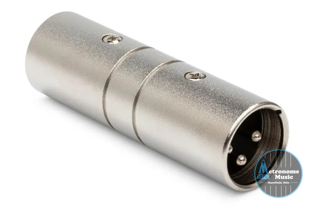 HOSA GXX-144 Gender Changer, XLR3M To Same - Metronome Music Inc.