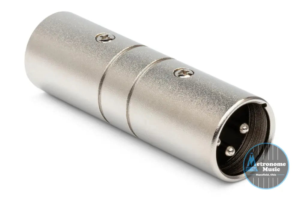 HOSA GXX-144 Gender Changer, XLR3M To Same - Metronome Music Inc.