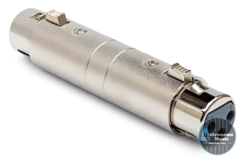 HOSA GXX-145 Gender Changer, XLR3F To Same - Metronome Music Inc.