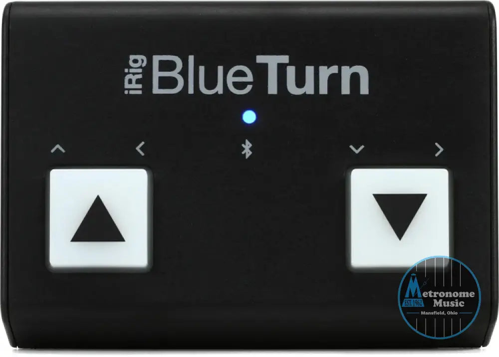 IK Multimedia iRig BlueTurn Bluetooth Page Turner - Metronome Music Inc.