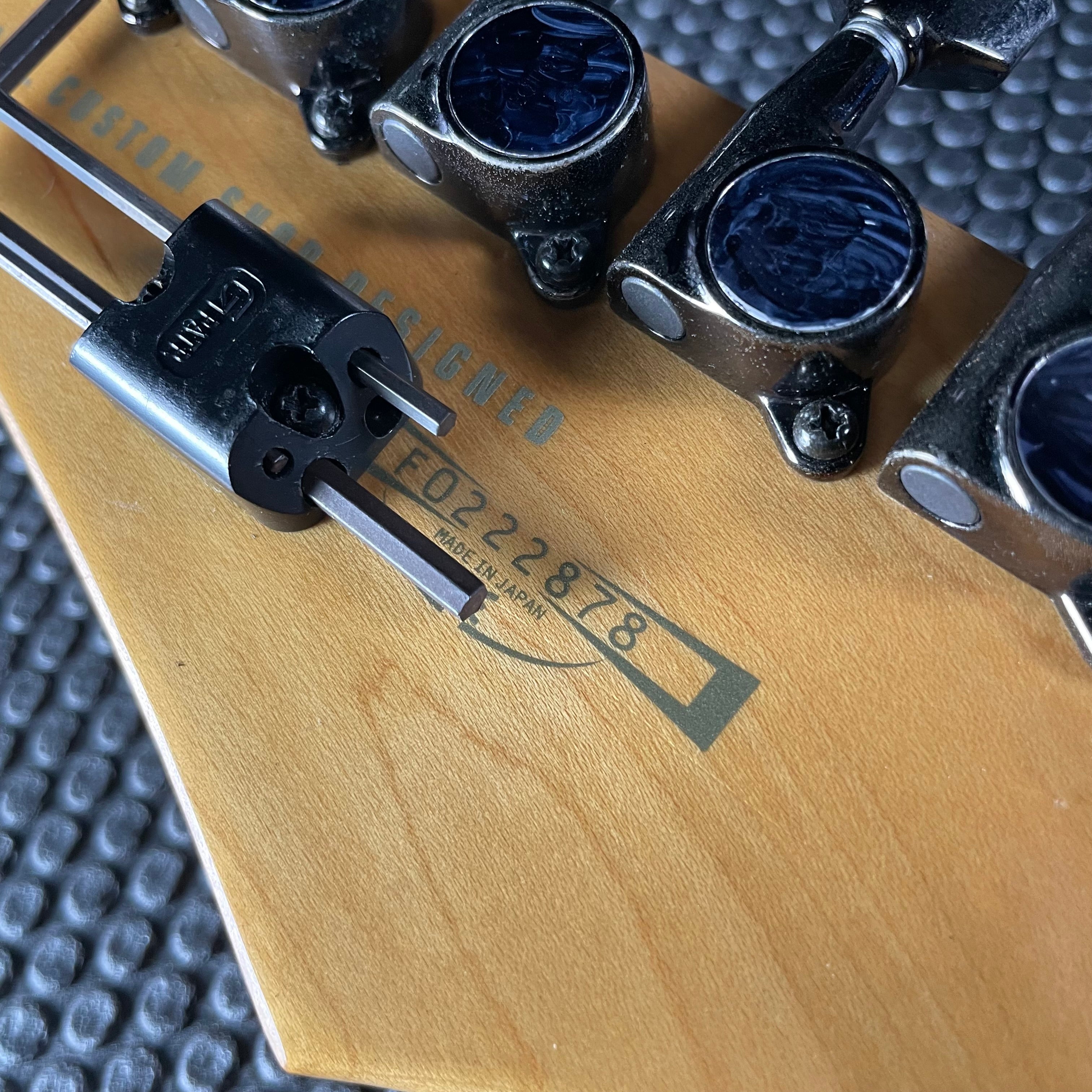 Ibanez J Custom RG7CSD3, LA Custom Shop Designed, Modified (2002) - Metronome Music Inc.
