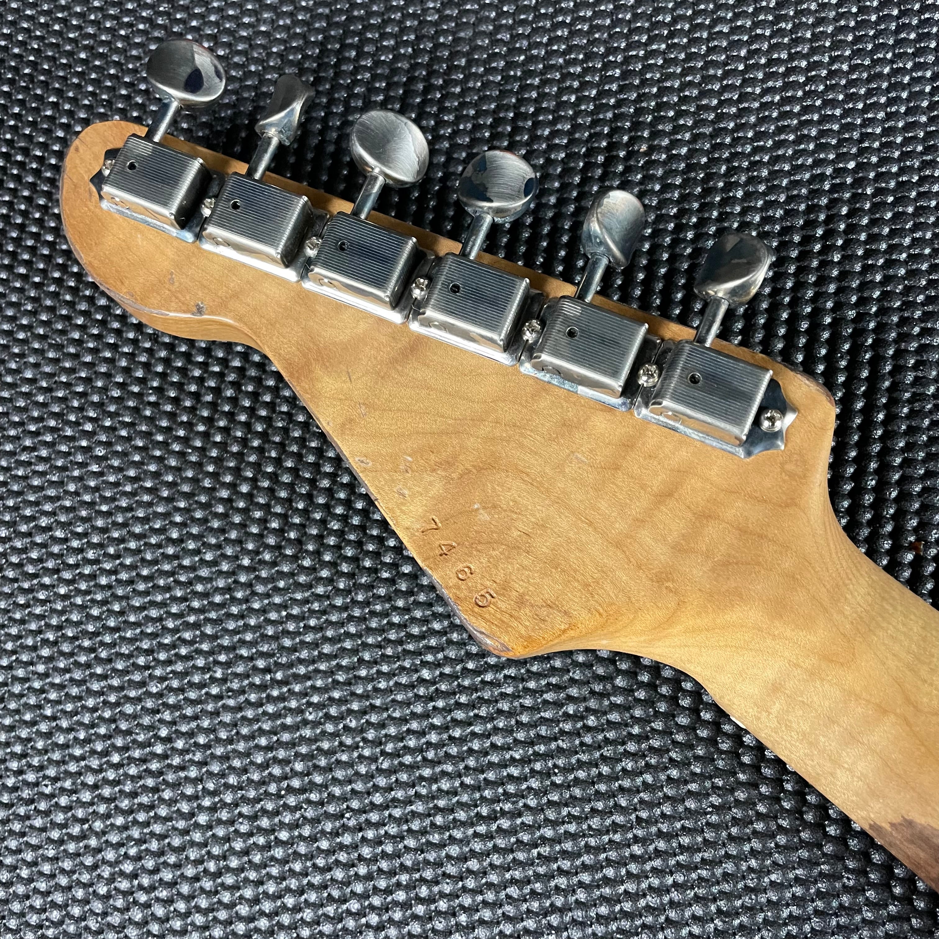 LsL Instruments "Ginelle" Saticoy HSS, Flame Maple, 22-Fret- Blonde (7lbs 11oz) - Metronome Music Inc.