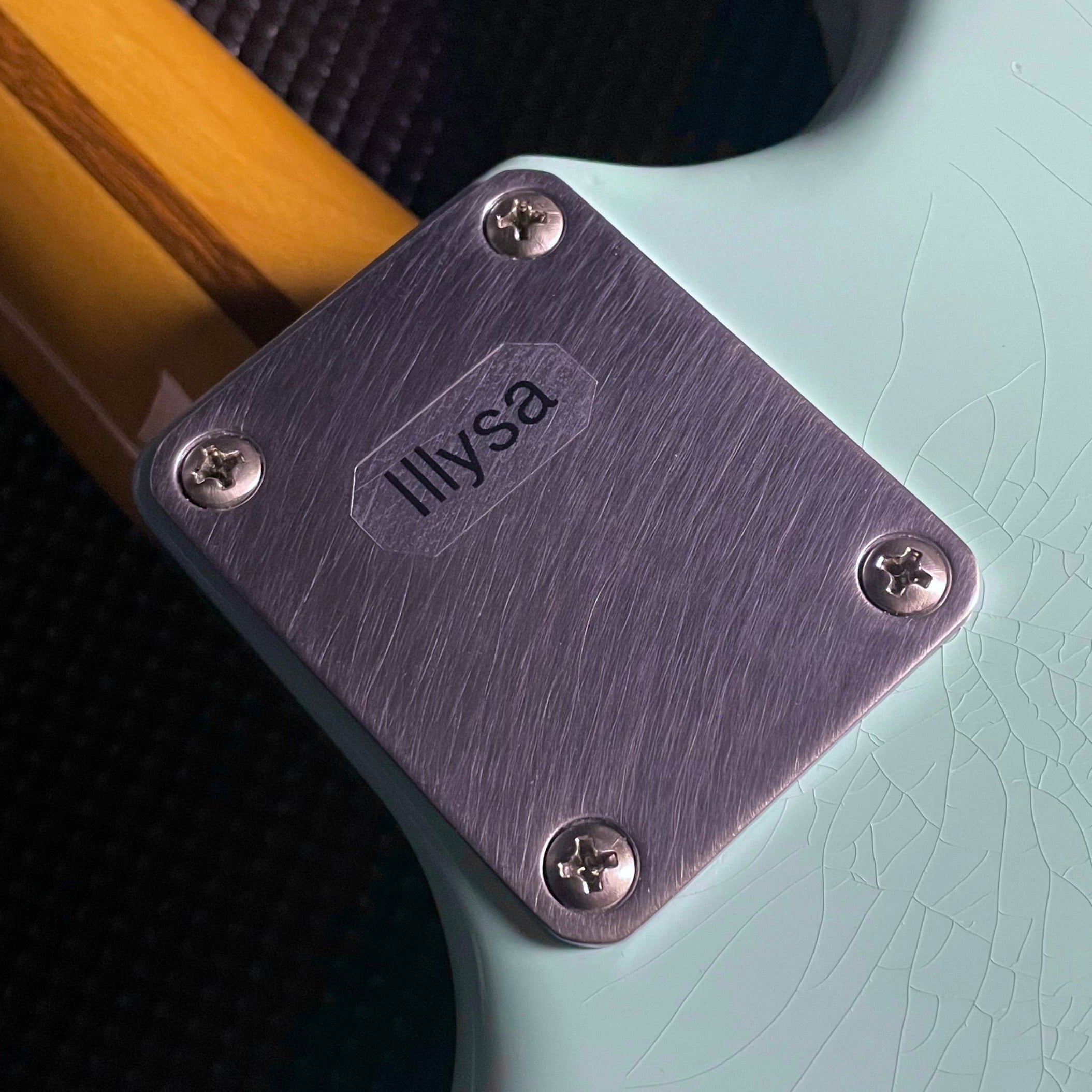 LsL Instruments "Illysa" Silverlake HH, Rosewood, 22-Fret- Sonic Blue (7lbs 8oz) - Metronome Music Inc.