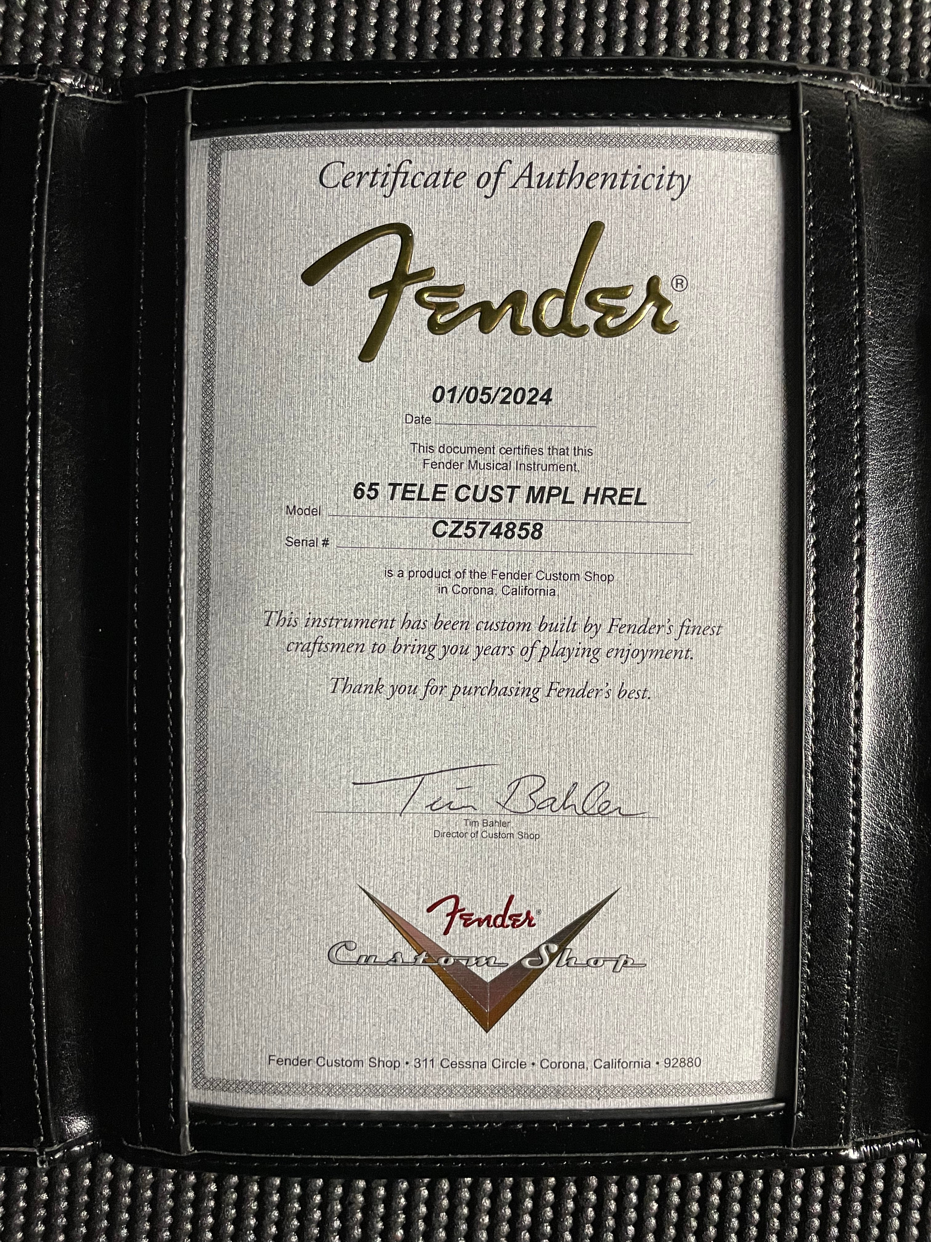 Fender Custom Shop 1965 Telecaster Custom, Heavy Relic- Faded 3-Color Sunburst (7lbs 8oz) - Metronome Music Inc.