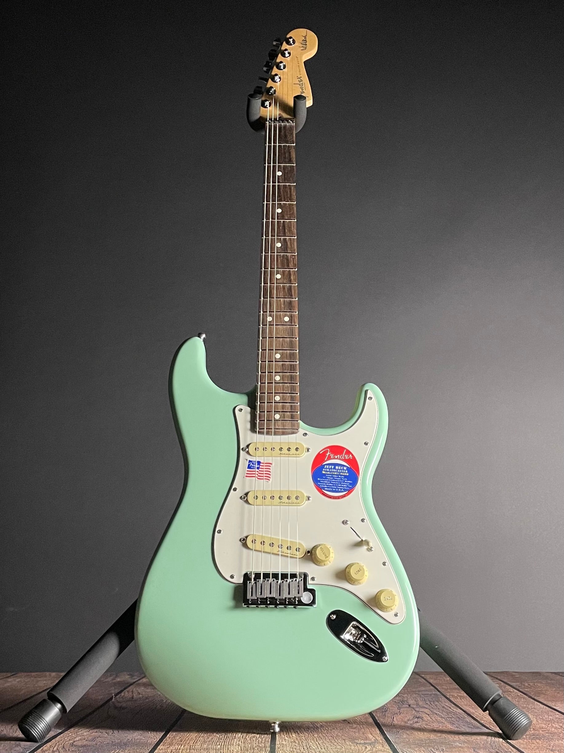 Fender Jeff Beck Stratocaster, Rosewood - Surf Green | Metronome