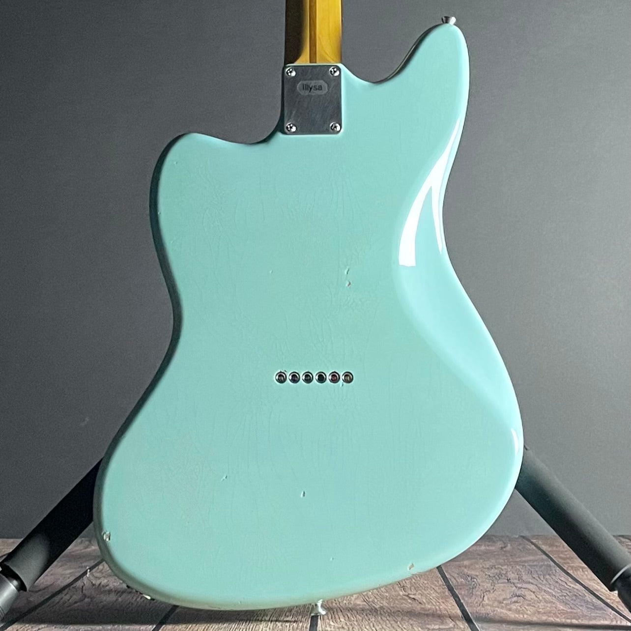 LsL Instruments "Illysa" Silverlake HH, Rosewood, 22-Fret- Sonic Blue (7lbs 8oz) - Metronome Music Inc.