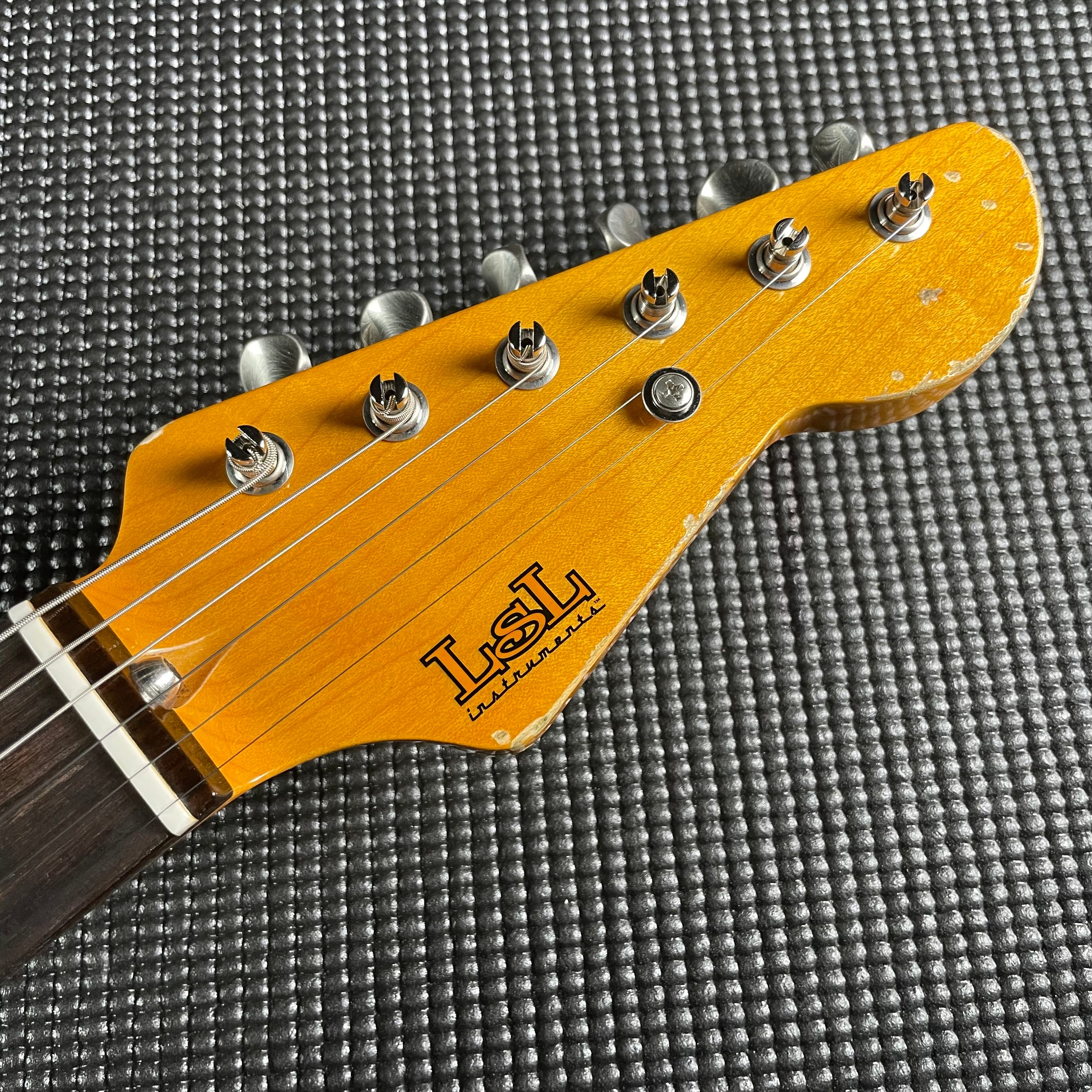 LsL Instruments "Illysa" Silverlake HH, Rosewood, 22-Fret- Sonic Blue (7lbs 8oz) - Metronome Music Inc.