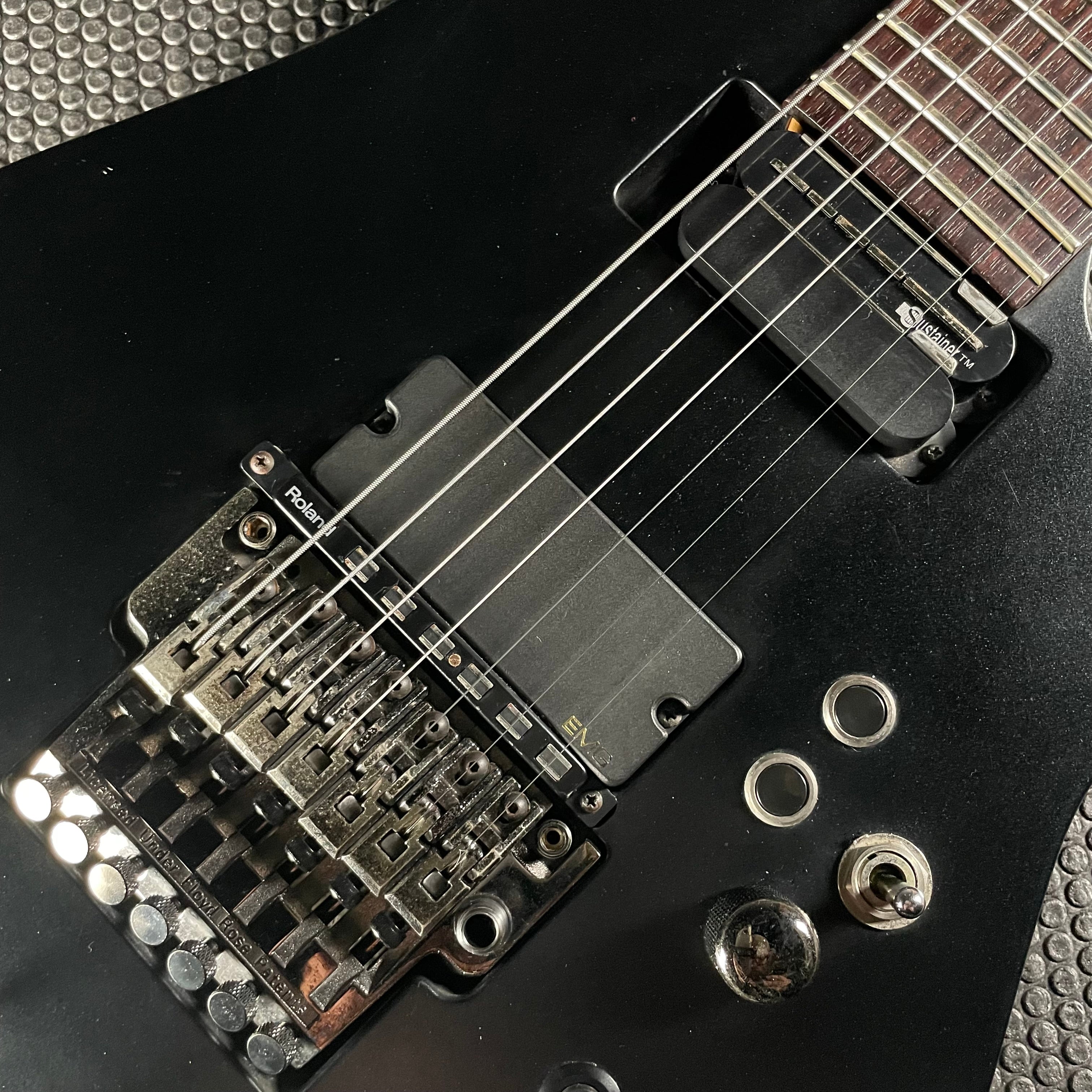Ibanez J Custom RG7CSD3, LA Custom Shop Designed, Modified (2002) - Metronome Music Inc.