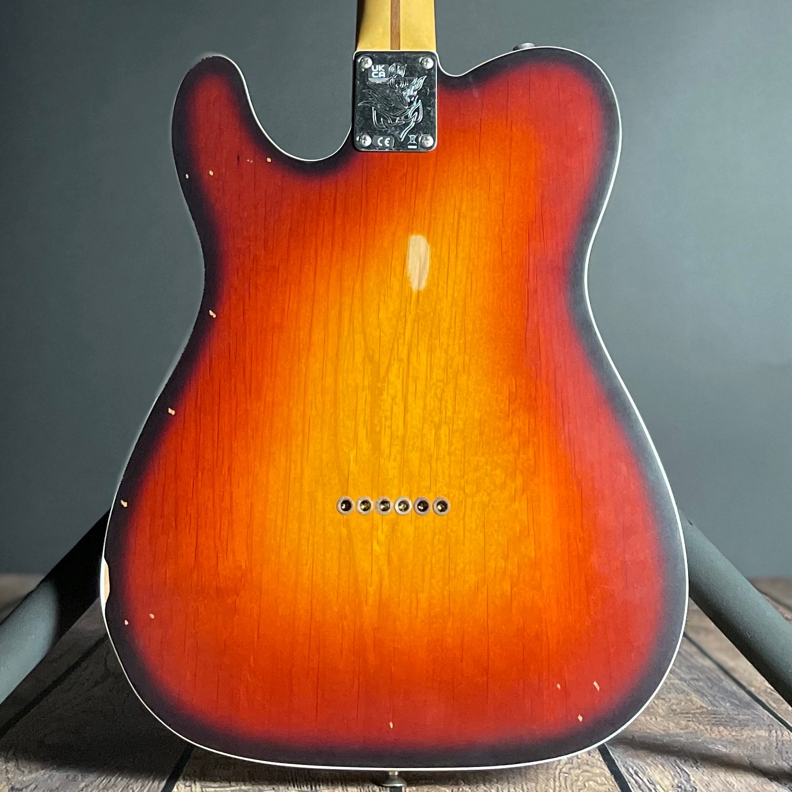 Fender Jason Isbell Custom Telecaster, Rosewood- 3-Color Chocolate Burst (7lbs 13oz)