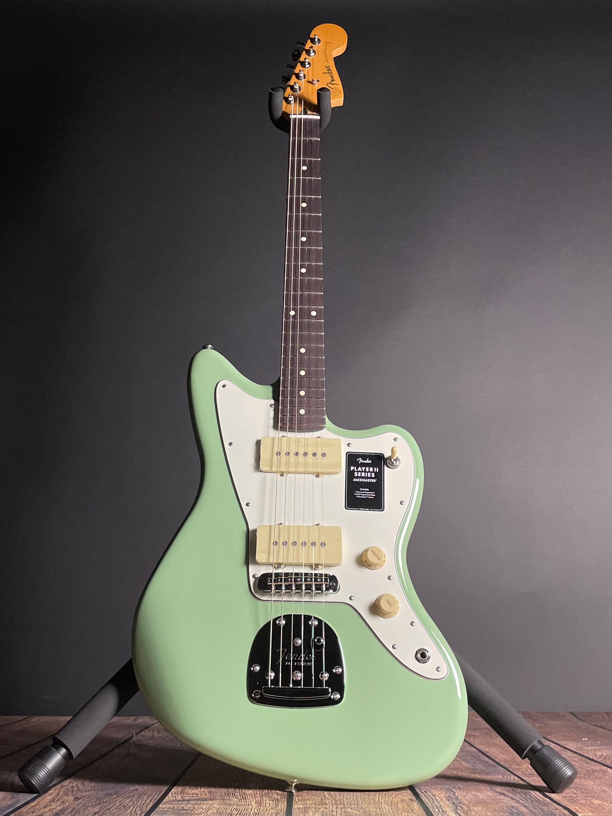 Fender Player II Jazzmaster, Rosewood- Birch Green (7lbs 11oz) - Metronome Music Inc.