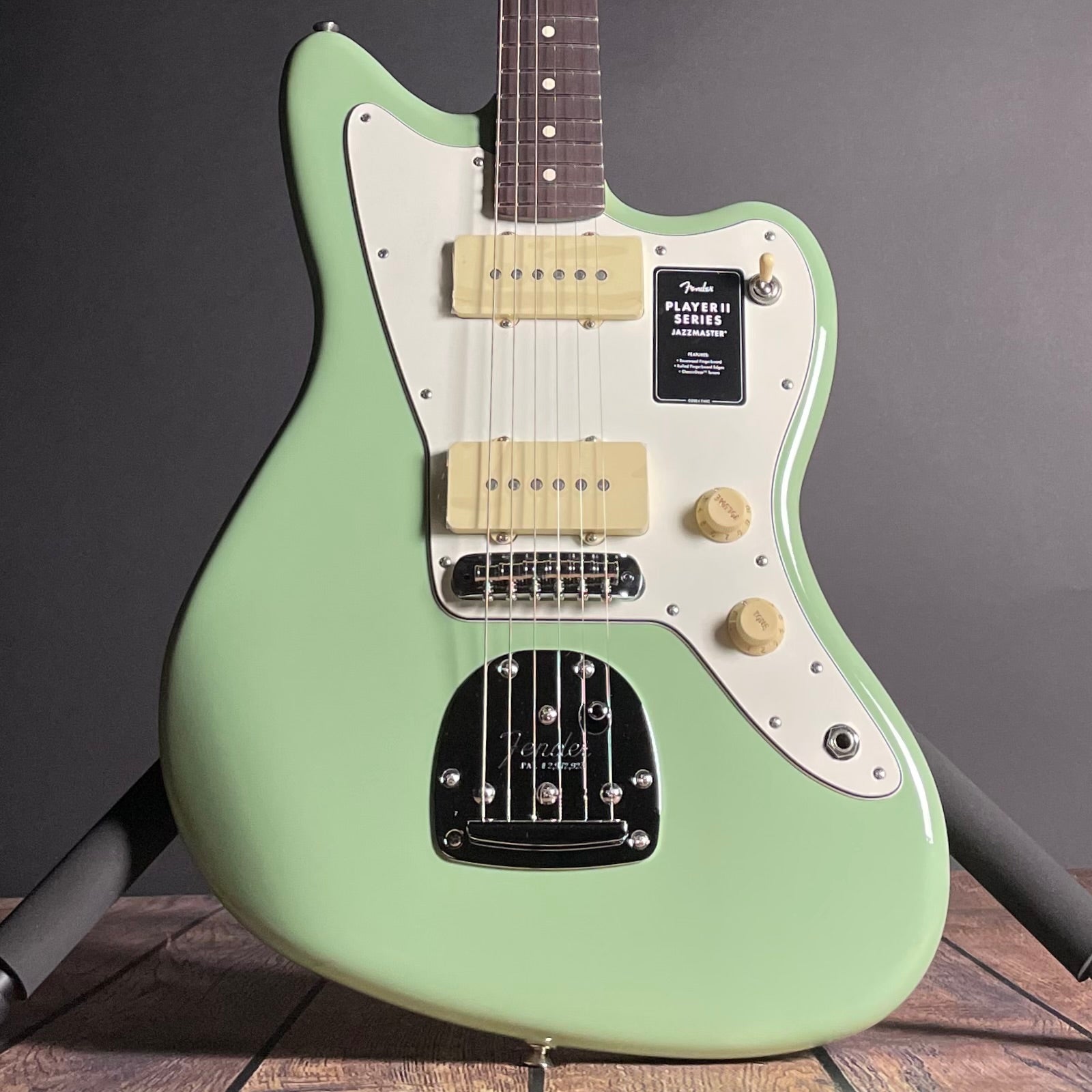 Fender Player II Jazzmaster, Rosewood- Birch Green (7lbs 11oz) - Metronome Music Inc.