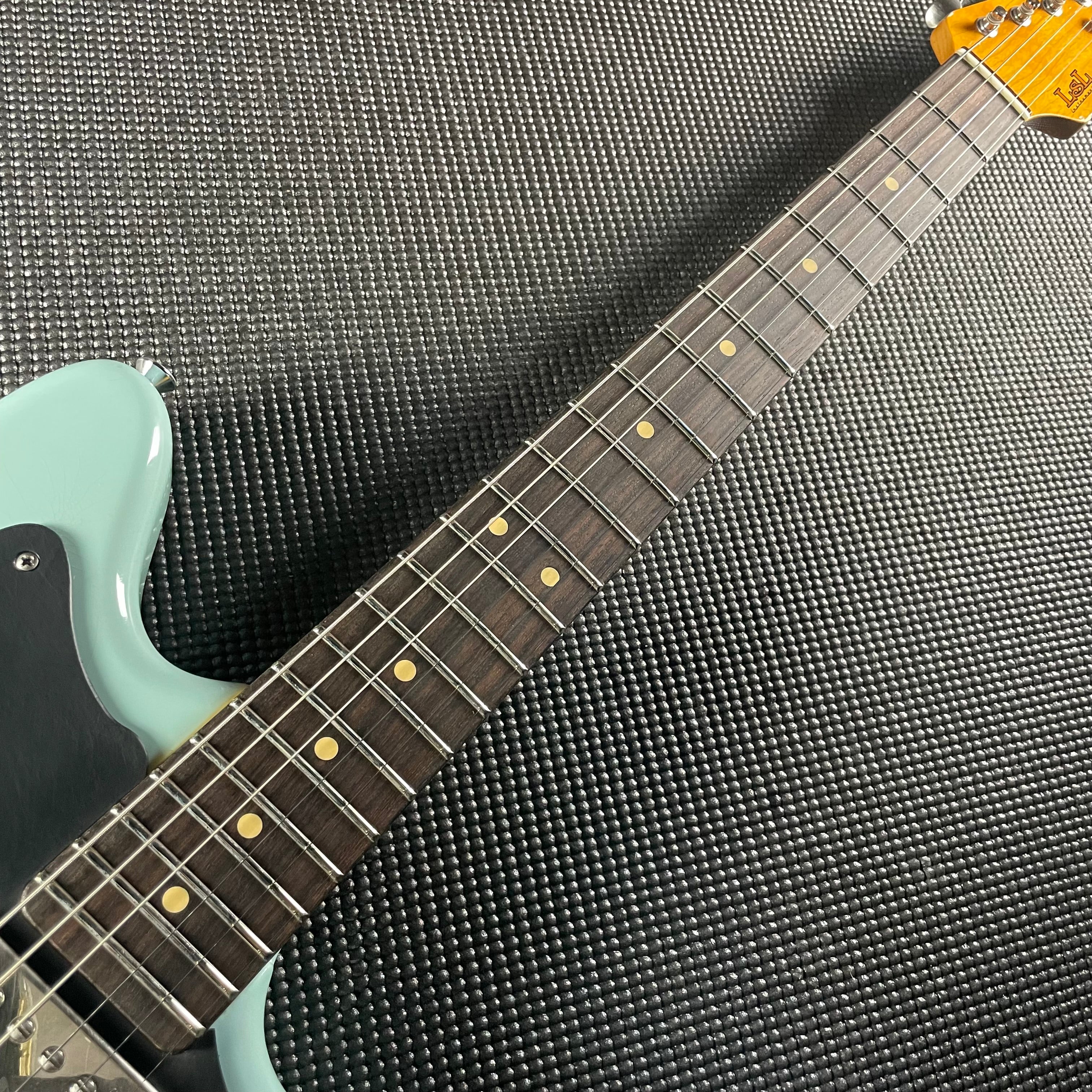LsL Instruments "Illysa" Silverlake HH, Rosewood, 22-Fret- Sonic Blue (7lbs 8oz) - Metronome Music Inc.