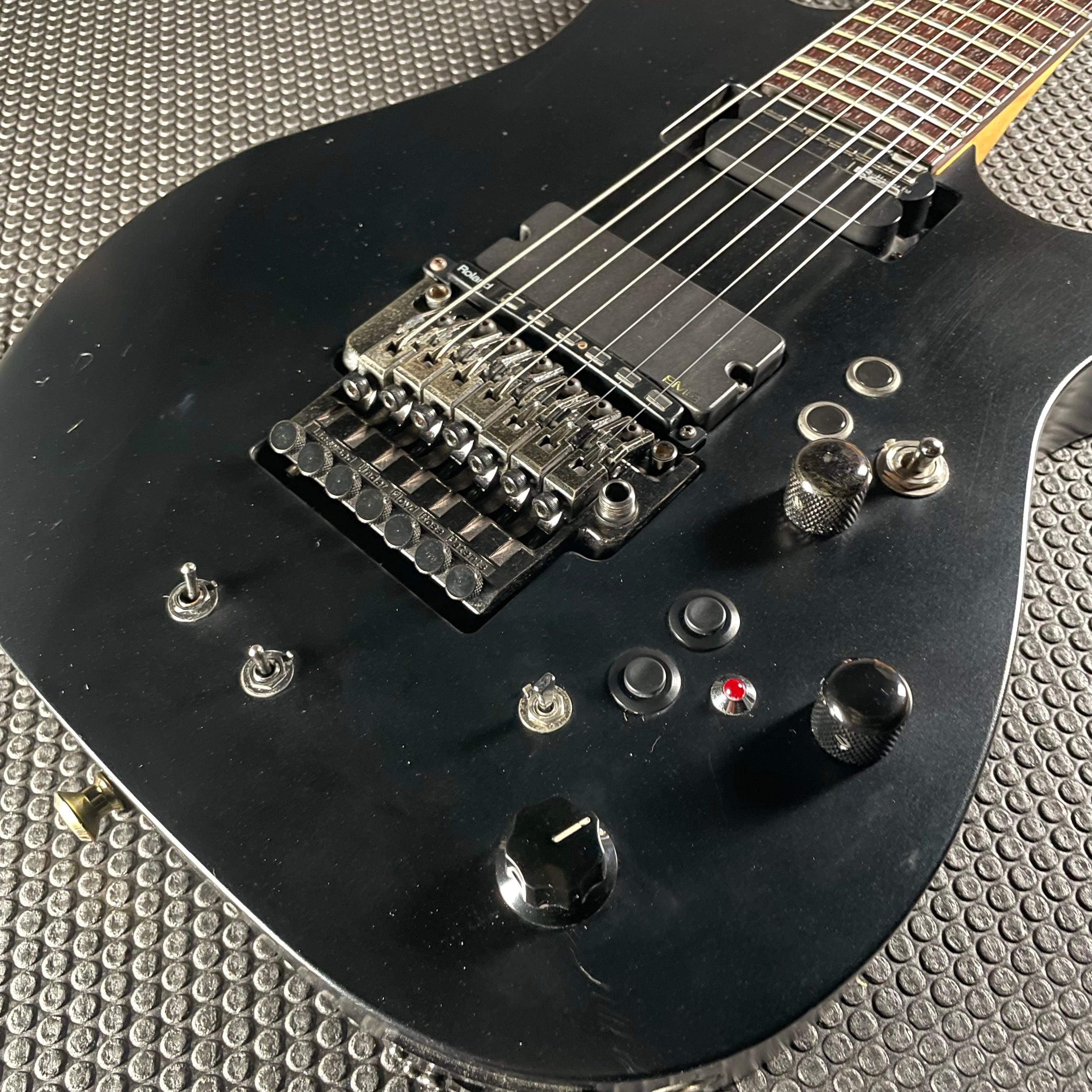 Ibanez J Custom RG7CSD3, LA Custom Shop Designed, Modified (2002) - Metronome Music Inc.