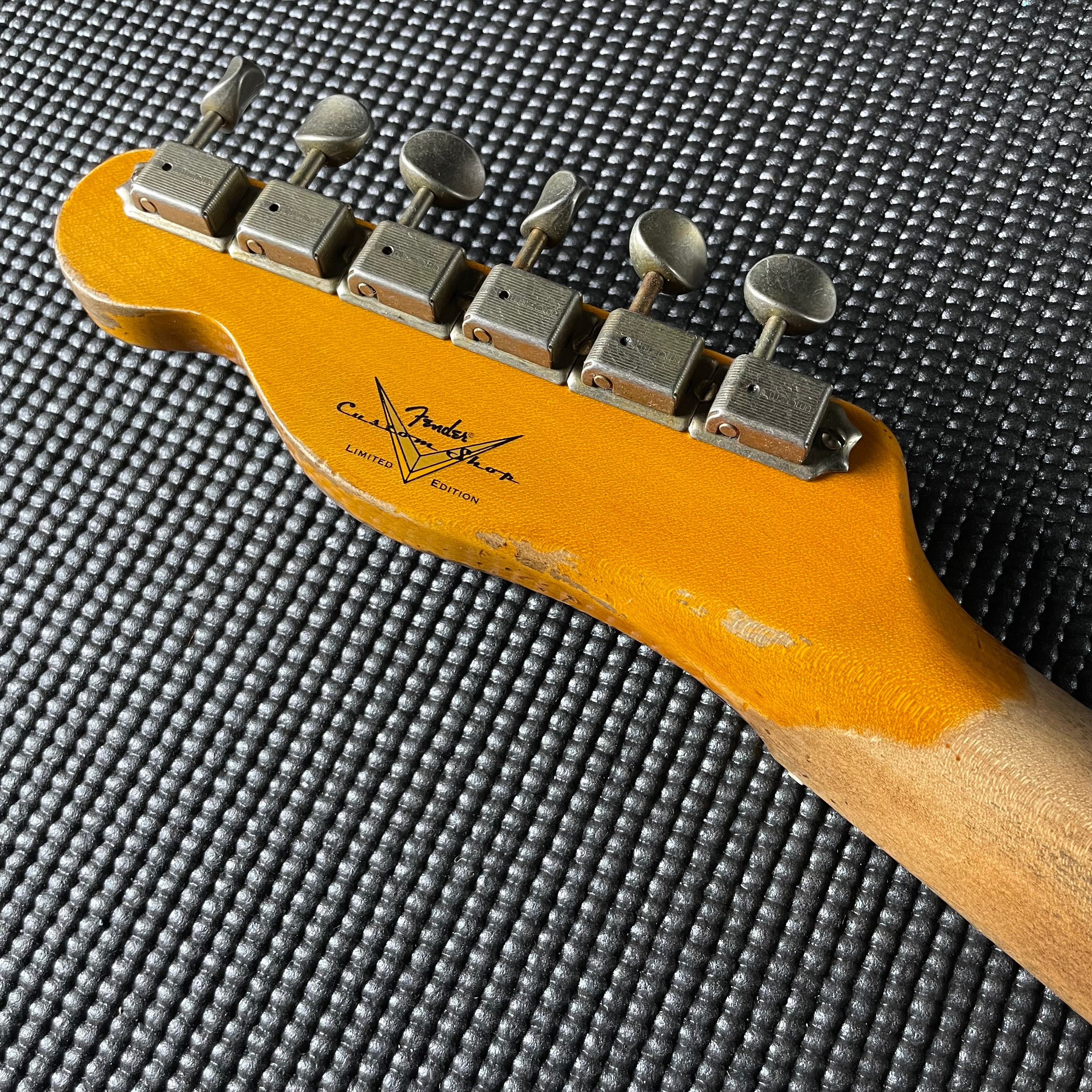 Fender Custom Shop LTD 1951 HS Telecaster, Super Heavy Relic- Aged Natural (7lbs 6oz) - Metronome Music Inc.