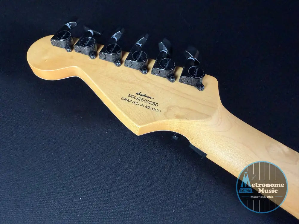 Jackson 50th Anniversary Iron Maiden Adrian Smith Jackson SC1 - Snow - Metronome Music Inc.