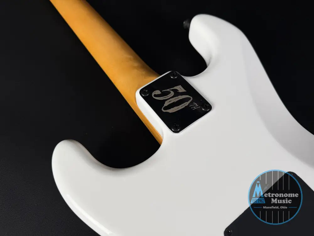 Jackson 50th Anniversary Iron Maiden Adrian Smith Jackson SC1 - Snow - Metronome Music Inc.