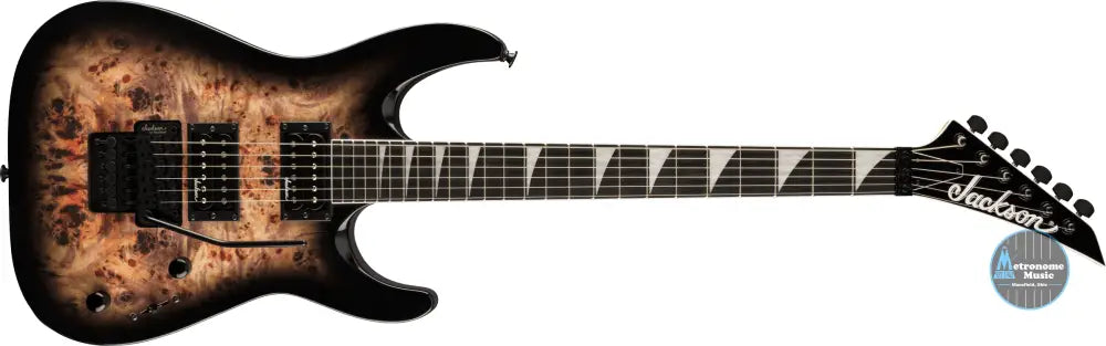 Jackson  JS Series Dinky JS32 DKAP, Amaranth Fingerboard, Transparent Black Burst - Metronome Music Inc.