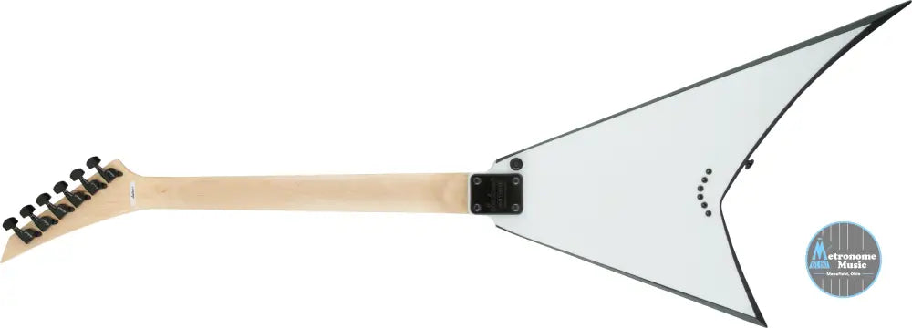 Jackson  JS Series Rhoads JS32T, Amaranth Fingerboard, White with Black Bevels - Metronome Music Inc.