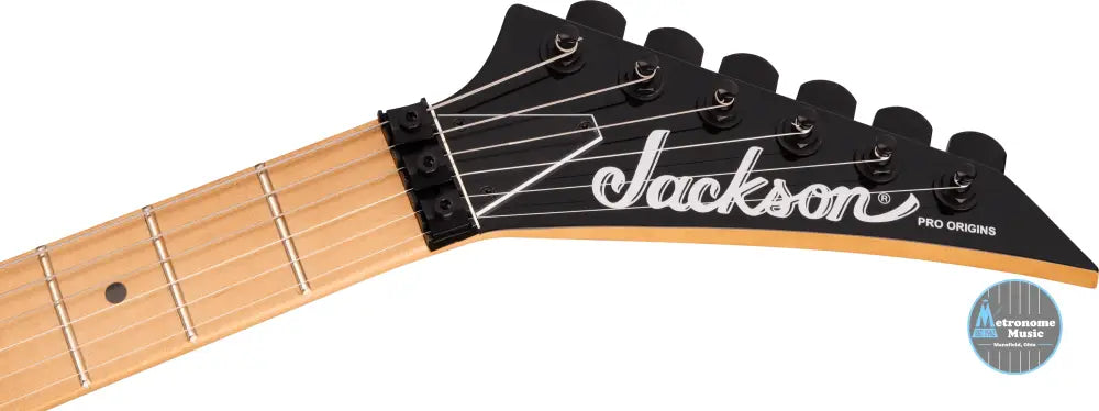 Jackson Pro Origins 1985 San-Dimas SD1 HH MPL - BLACK (9-10-25) - Metronome Music Inc.
