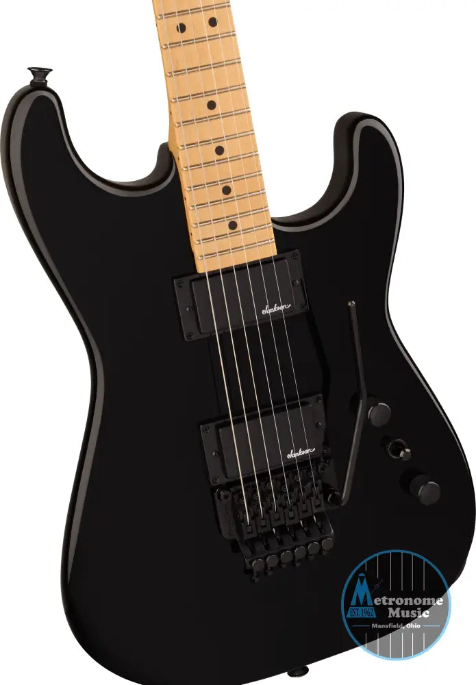 Jackson Pro Origins 1985 San-Dimas SD1 HH MPL - BLACK (9-10-25) - Metronome Music Inc.
