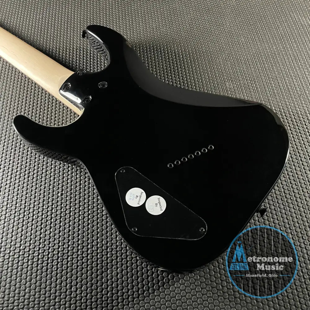 Jackson X Series Dinky Arch Top DKAF7 Multi-Scale- Gloss Black (7lbs 12oz) - Metronome Music Inc.
