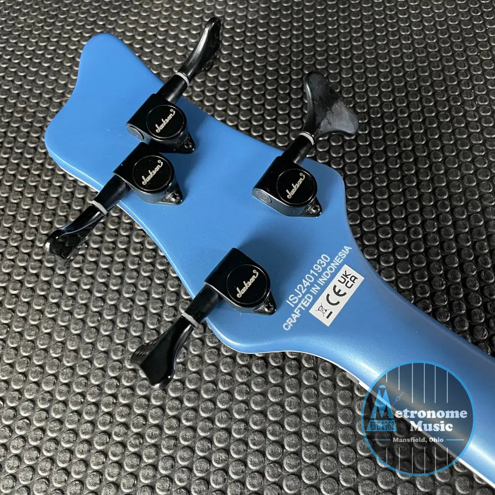Jackson X Series Spectra Bass SBX IV- Matte Blue Frost (8lbs 6oz) - Metronome Music Inc.