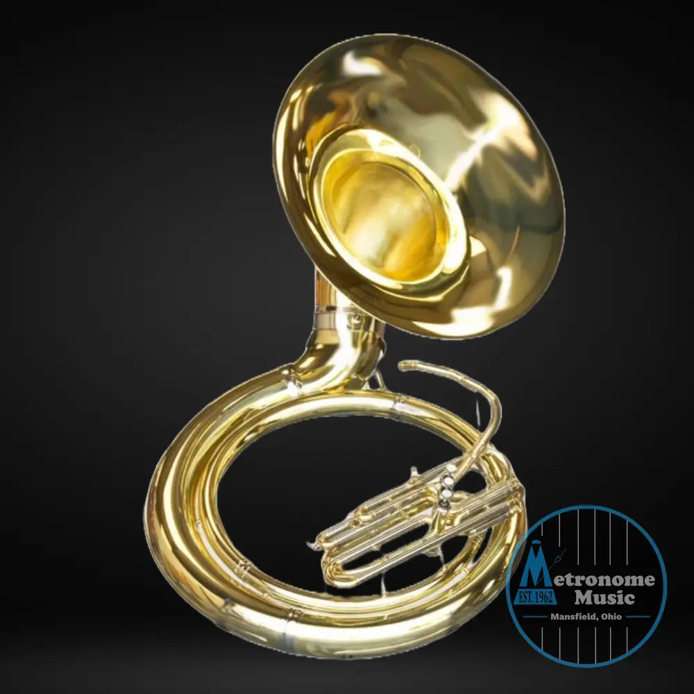John Packer JP2057 Sousaphone w/Case, Gold Lacquer - Metronome Music Inc.