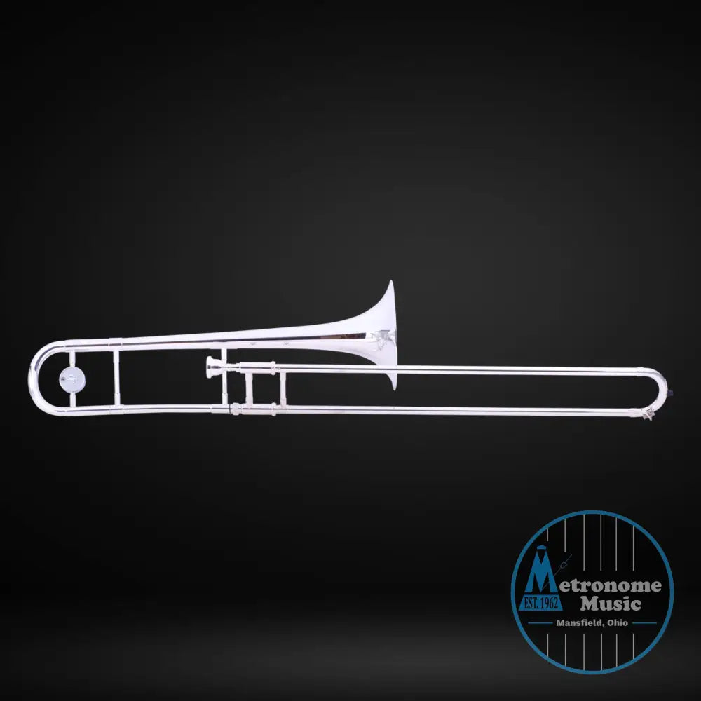 John Packer Bb Trombone .525 Bore w/ JP Pro Case- JP231SRATH Silver (Special Order) - Metronome Music Inc.