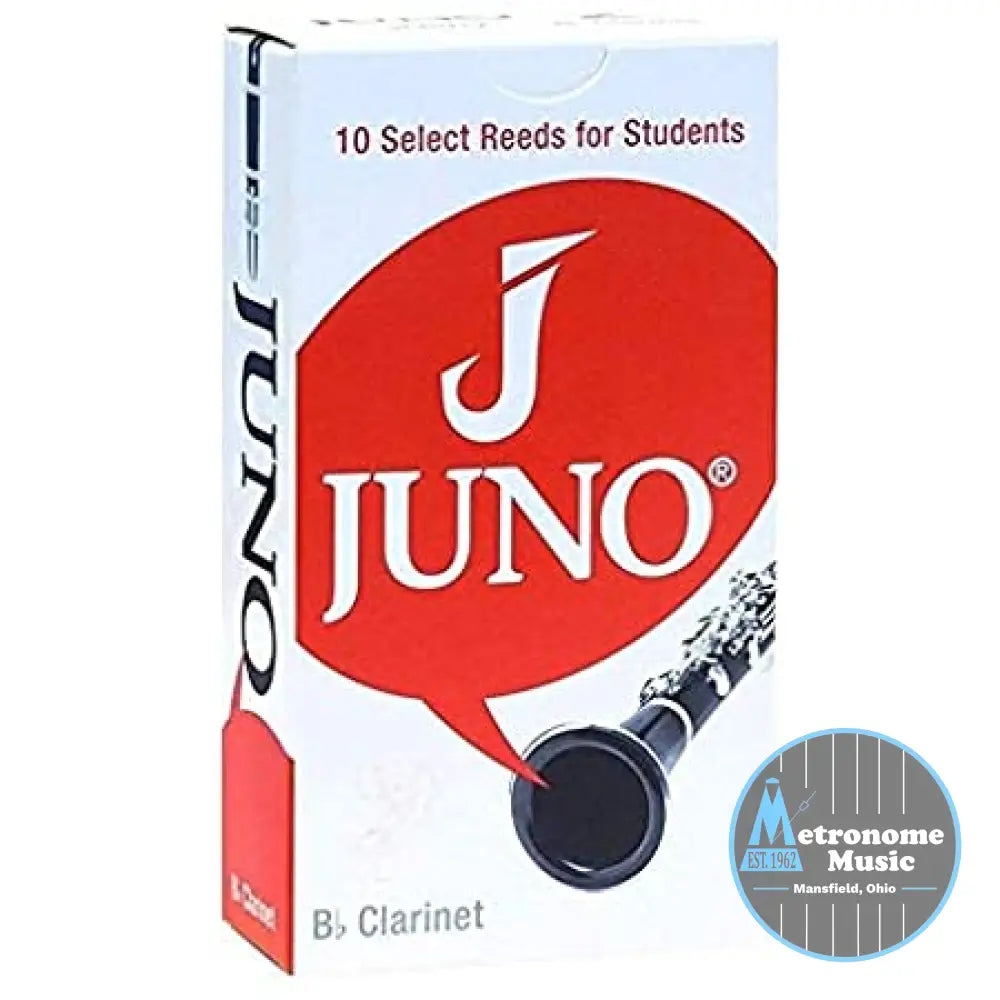 Juno Bb Clarinet Reeds- #3 Box of 10 - Metronome Music Inc.