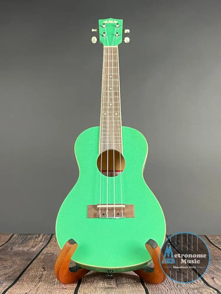 Kala Gatsby Green Sparkle Concert Ukulele - Metronome Music Inc.