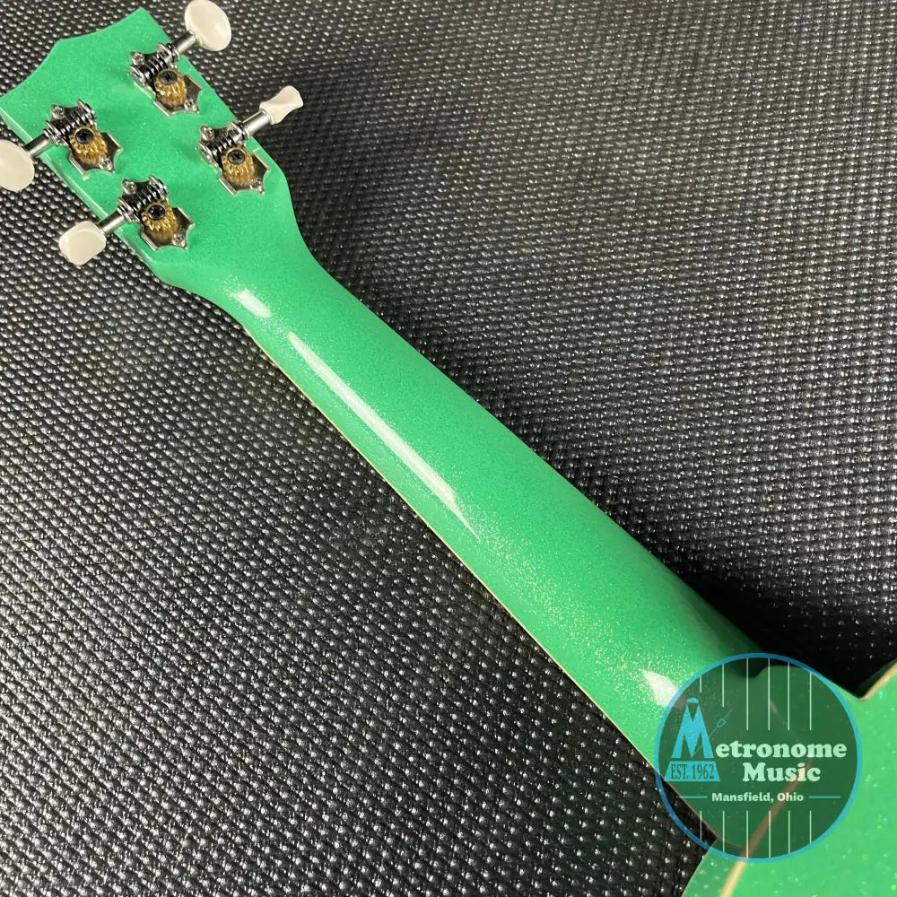 Kala Gatsby Green Sparkle Concert Ukulele - Metronome Music Inc.